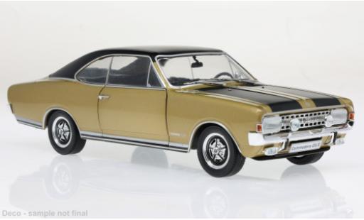 Coche miniatura Opel Commodore 1/24 WhiteBox A GS/E Coupe gold/negro Opel Commodore 1/24 WhiteBox A GS/E Coupe gold/negro coche miniatura