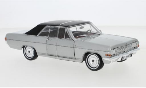 Opel Diplomat 1/24 WhiteBox A V8 Coupé gris/negro 1965 coche miniatura