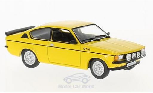Coche miniatura Opel Kadett GT 1/43 WhiteBox C GT/E amarillo 1978 Opel Kadett GT 1/43 WhiteBox C GT/E amarillo 1978 coche miniatura