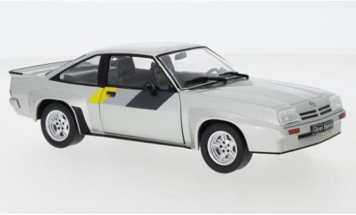 Opel Manta 1/24 WhiteBox B 400 gris 1981 coche miniatura