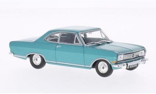 Coche miniatura Opel Rekord 1/43 WhiteBox B Coupe metalico türkis 1965 Opel Rekord 1/43 WhiteBox B Coupe metalico türkis 1965 coche miniatura