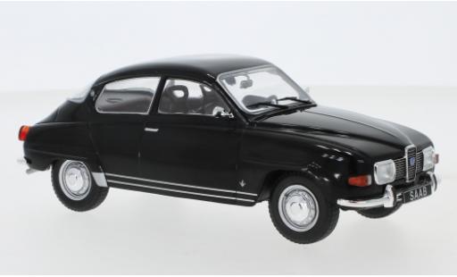 Coche miniatura Saab 96 1/24 WhiteBox V4 negro 1970 Saab 96 1/24 WhiteBox V4 negro 1970 coche miniatura