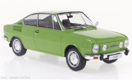 Coche miniatura Skoda 110 1/24 WhiteBox R grün 1970 1:24 Skoda 110 1/24 WhiteBox R grün 1970 1:24 coche miniatura