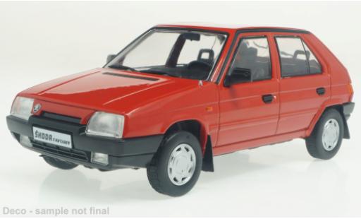 Coche miniatura Skoda Favorit 1/24 WhiteBox rojo 1989 Skoda Favorit 1/24 WhiteBox rojo 1989 coche miniatura