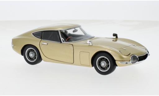 Coche miniatura Toyota 2000 GT 1/24 WhiteBox metallise beige 1967 1:24 Toyota 2000 GT 1/24 WhiteBox metallise beige 1967 1:24 coche miniatura