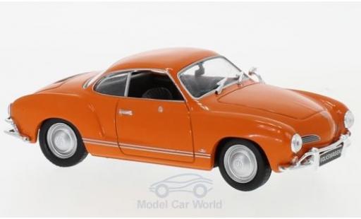 Coche miniatura Volkswagen Karmann 1/43 WhiteBox Ghia naranja 1962 Volkswagen Karmann 1/43 WhiteBox Ghia naranja 1962 coche miniatura