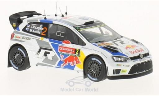 Coche miniatura Volkswagen Polo 1/43 WhiteBox R WRC No.2 Motorsport Red Bull Rallye WM Rallye Schweden 2014 J-M.Latvala/M.Anttila Volkswagen Polo 1/43 WhiteBox R WRC No.2 Motorsport Red Bull Rallye WM Rallye Schweden 2014 J-M.Latvala/M.Anttila coche miniatura