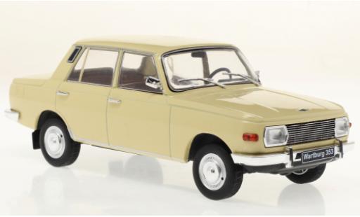 Coche miniatura Wartburg 353 1/24 WhiteBox beige Wartburg 353 1/24 WhiteBox beige coche miniatura