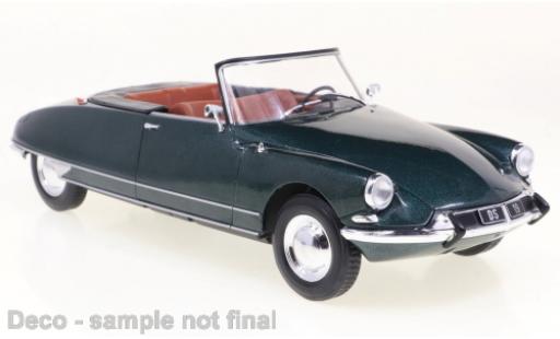 Citroen DS 1/24 WhiteBox 19 cabriolet metallise verde foncé 1963 coche miniatura
