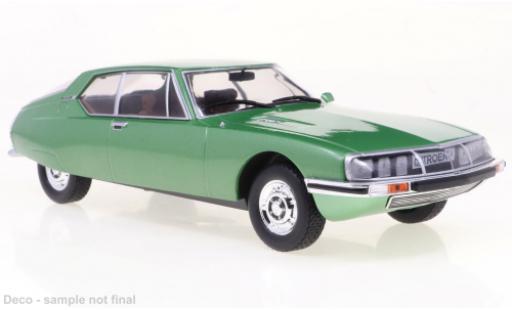 Citroen SM 1/24 WhiteBox metallise verde 1970 coche miniatura
