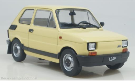 Coche miniatura Fiat 126 1/24 WhiteBox p amarillo clair 1985 Fiat 126 1/24 WhiteBox p amarillo clair 1985 coche miniatura