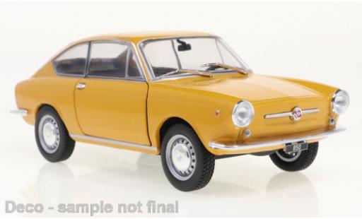 Coche miniatura Fiat 850 1/24 WhiteBox Coupe naranja 1965 Fiat 850 1/24 WhiteBox Coupe naranja 1965 coche miniatura