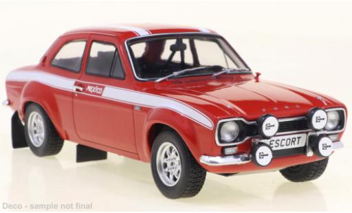 Ford Escort 1/24 WhiteBox MK I RS1600 Mexico rouge 1970 coche miniatura