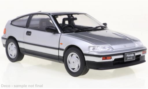 Coche miniatura Honda CR-X 1/24 WhiteBox gris 1987 Honda CR-X 1/24 WhiteBox gris 1987 coche miniatura
