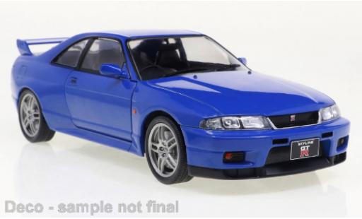 Coche miniatura Nissan Skyline 1/24 WhiteBox GT-R (R33) azul 1997 Nissan Skyline 1/24 WhiteBox GT-R (R33) azul 1997 coche miniatura