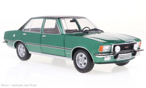 Coche miniatura Opel Commodore 1/24 WhiteBox B GS/E verde 1972 Opel Commodore 1/24 WhiteBox B GS/E verde 1972 coche miniatura