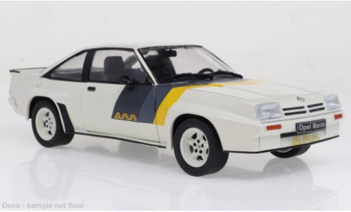 Coche miniatura Opel Manta 1/24 WhiteBox B 400 blanco/Dekor Opel Manta 1/24 WhiteBox B 400 blanco/Dekor coche miniatura
