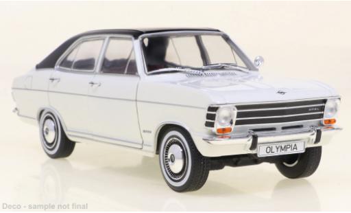 Coche miniatura Opel Olympia 1/24 WhiteBox A blanche/matte-negro 1967 Opel Olympia 1/24 WhiteBox A blanche/matte-negro 1967 coche miniatura