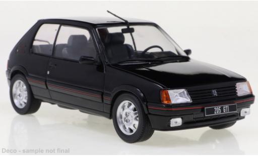 Coche miniatura Peugeot 205 1/24 WhiteBox GTI negro 1988 Peugeot 205 1/24 WhiteBox GTI negro 1988 coche miniatura