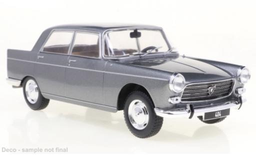 Coche miniatura Peugeot 404 1/24 WhiteBox metallise gris 1960 Peugeot 404 1/24 WhiteBox metallise gris 1960 coche miniatura