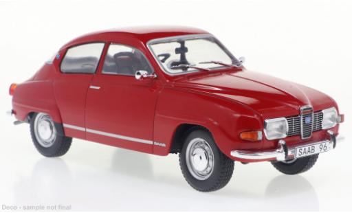 Coche miniatura Saab 96 1/24 WhiteBox V4 rouge 1970 Saab 96 1/24 WhiteBox V4 rouge 1970 coche miniatura