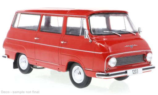 Coche miniatura Skoda 1203 1/24 WhiteBox rouge 1968 Skoda 1203 1/24 WhiteBox rouge 1968 coche miniatura