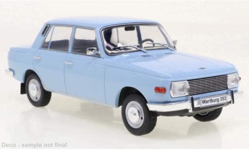 Coche miniatura Wartburg 353 1/24 WhiteBox azul 1967 Wartburg 353 1/24 WhiteBox azul 1967 coche miniatura