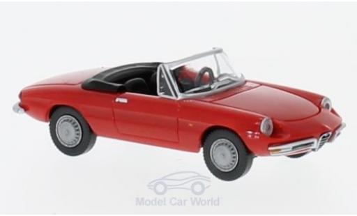 Coche miniatura Alfa Romeo Spider 1/87 Wiking rojo Alfa Romeo Spider 1/87 Wiking rojo coche miniatura