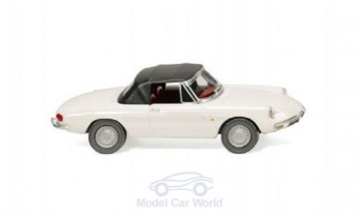 Coche miniatura Alfa Romeo Spider 1/87 Wiking blanco/negro Alfa Romeo Spider 1/87 Wiking blanco/negro coche miniatura