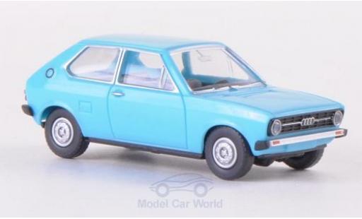 Audi 50 1/87 Wiking azul coche miniatura