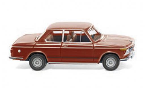 Bmw 2002 1/87 Wiking rojo 1968 coche miniatura
