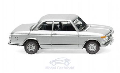 Bmw 2002 1/87 Wiking gris 1966 coche miniatura