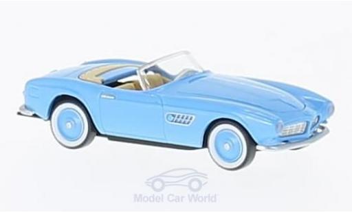 Bmw 507 1/87 Wiking azul coche miniatura