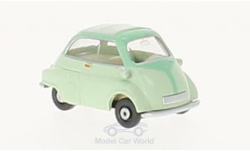 Bmw Isetta 1/87 Wiking verde coche miniatura