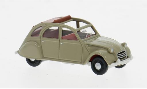 Coche miniatura Citroen 2CV 1/87 Wiking 2 CV braun 1963 1:87 Citroen 2CV 1/87 Wiking 2 CV braun 1963 1:87 coche miniatura