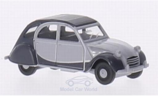 Citroen 2CV 1/87 Wiking Charleston gris/gris coche miniatura
