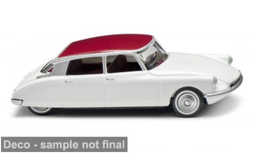Citroen ID 19 1/87 Wiking weiss/rojo 1957 1:87 coche miniatura
