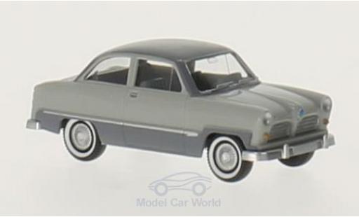 Ford Taunus 1/87 Wiking 12 M gris/gris coche miniatura