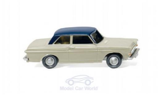 Ford Taunus 1/87 Wiking 12M (P4) gris/azul coche miniatura