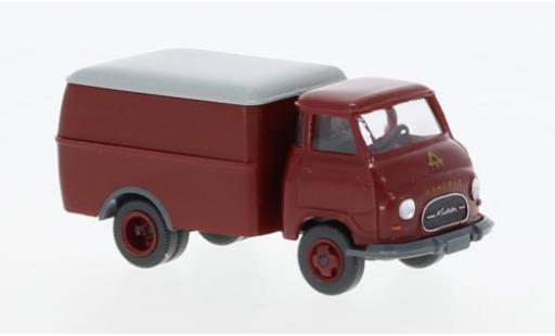 Hanomag Kurier 1/87 Wiking Kastenwagen rojo 1958 1:87 coche miniatura