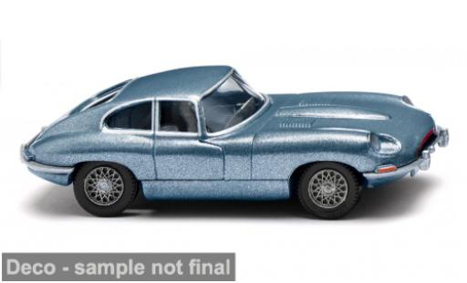 Jaguar E-Type 1/87 Wiking Coupe blau 1961 1:87 coche miniatura