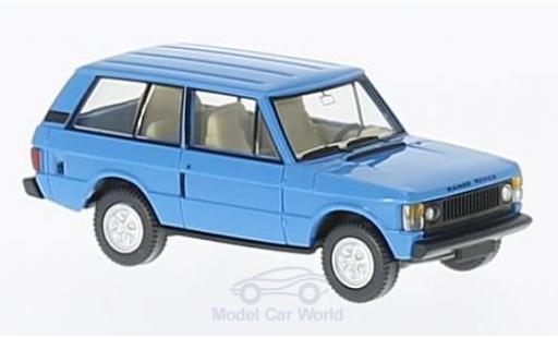 Coche miniatura Land Rover Range Rover 1/87 Wiking azul Land Rover Range Rover 1/87 Wiking azul coche miniatura