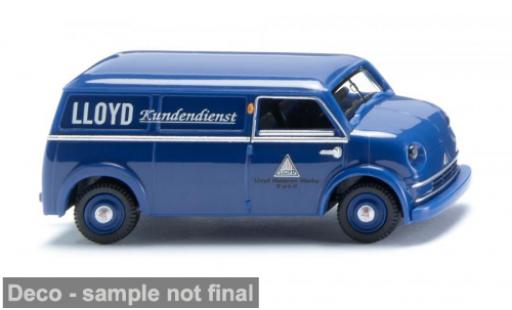 Lloyd LT 1/87 Wiking 500 blau 1952 1:87 coche miniatura
