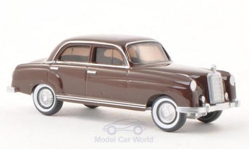 Coche miniatura Mercedes 220 1/87 Wiking marron Mercedes 220 1/87 Wiking marron coche miniatura
