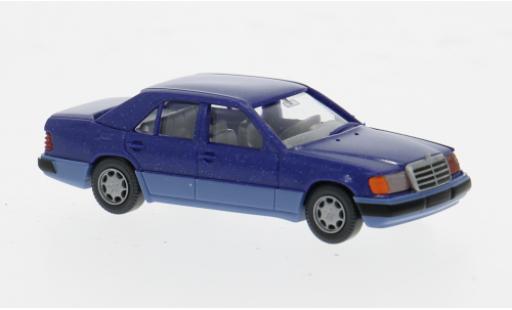 Coche miniatura Mercedes 260 1/87 Wiking E (W124) blau 1984 1:87 Mercedes 260 1/87 Wiking E (W124) blau 1984 1:87 coche miniatura