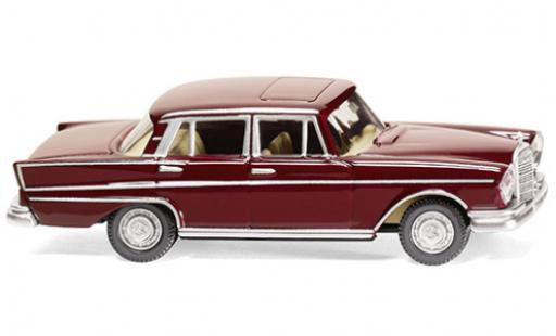 Coche miniatura Mercedes 300 1/87 Wiking SE (W112) rojo 1961 Mercedes 300 1/87 Wiking SE (W112) rojo 1961 coche miniatura