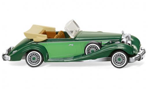 Mercedes 540 1/87 Wiking K Cabriolet verde/verde 1936 coche miniatura