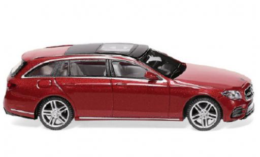 Coche miniatura Mercedes Classe E 1/87 Wiking T-Modell AMG (S213) metalico rojo Mercedes Classe E 1/87 Wiking T-Modell AMG (S213) metalico rojo coche miniatura