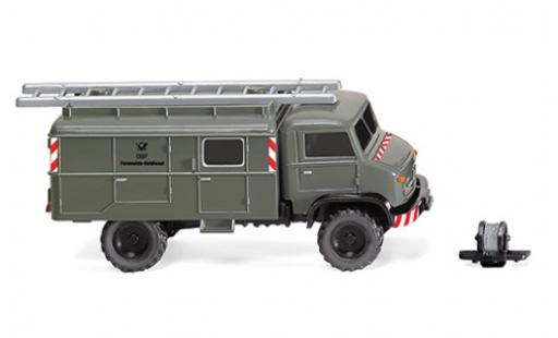 Coche miniatura Mercedes Unimog 1/87 Wiking S 404 DBP-Fernmeldedienst 1955 Mercedes Unimog 1/87 Wiking S 404 DBP-Fernmeldedienst 1955 coche miniatura