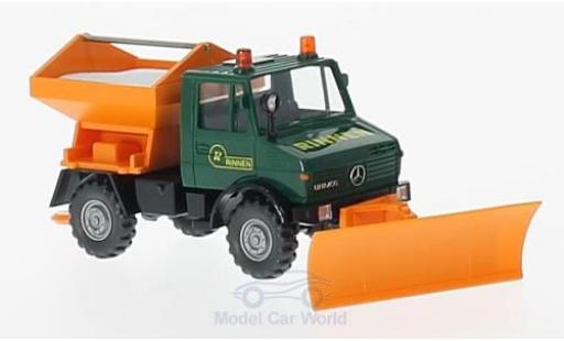 Coche miniatura Mercedes Unimog 1/87 Wiking U 1300 Rinnen Winterdienst Mercedes Unimog 1/87 Wiking U 1300 Rinnen Winterdienst coche miniatura